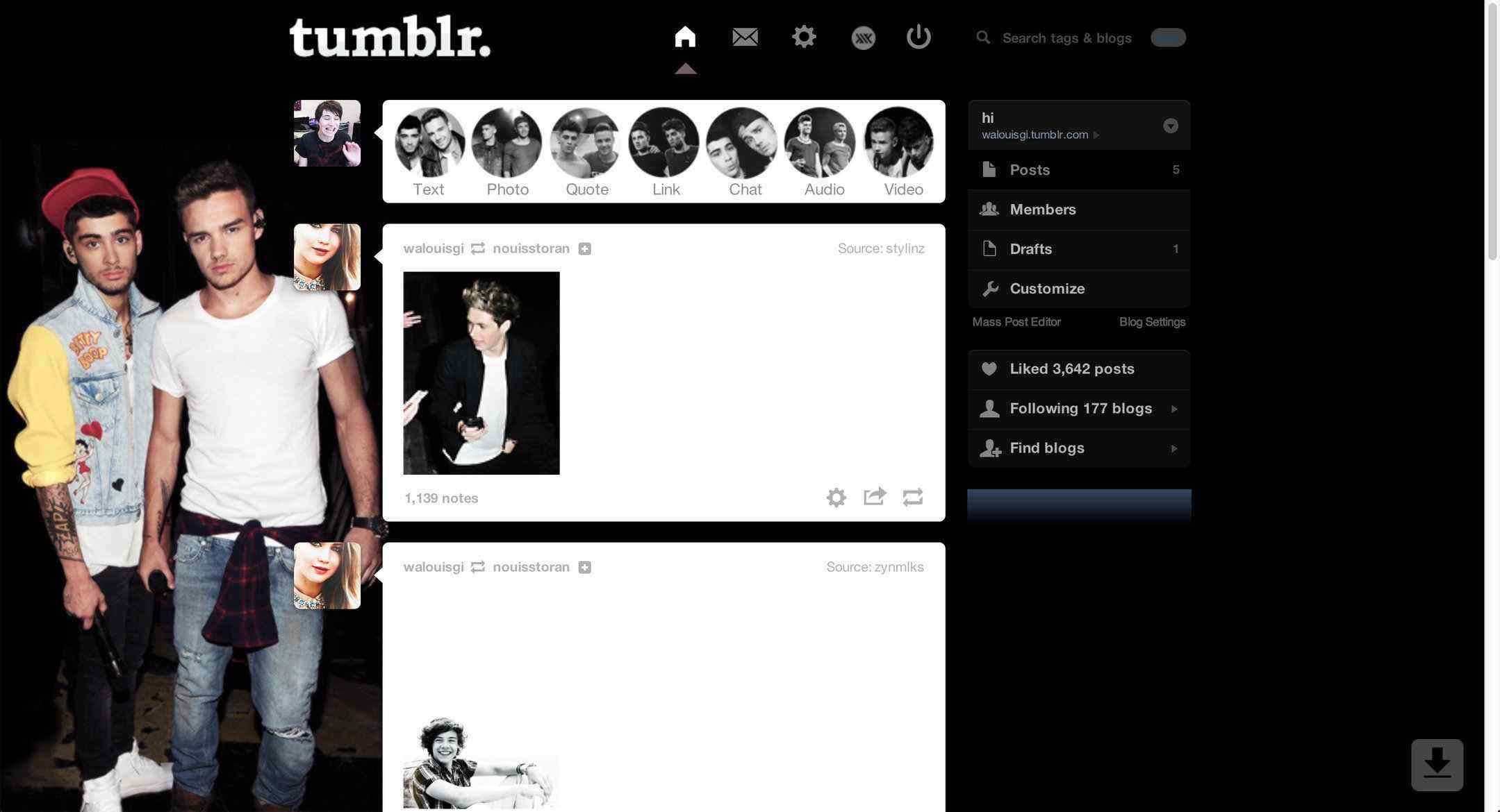 Liam Payne & Zayn Malik Tumblr | sweetenouis