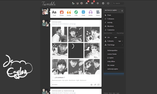 jc caylen dashboard ♡