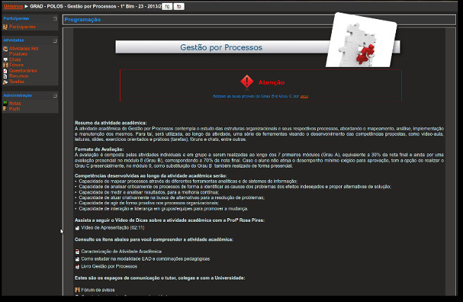 Moodle Unisinos - Fábio Pereira
