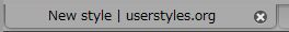 Hide Fabicon - Tab Bar of Firefox3