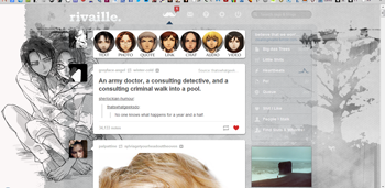 Levi & Hanji (SnK) dashboard theme