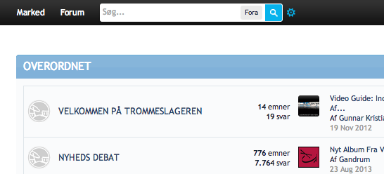 Trommeslageren.dk - simple