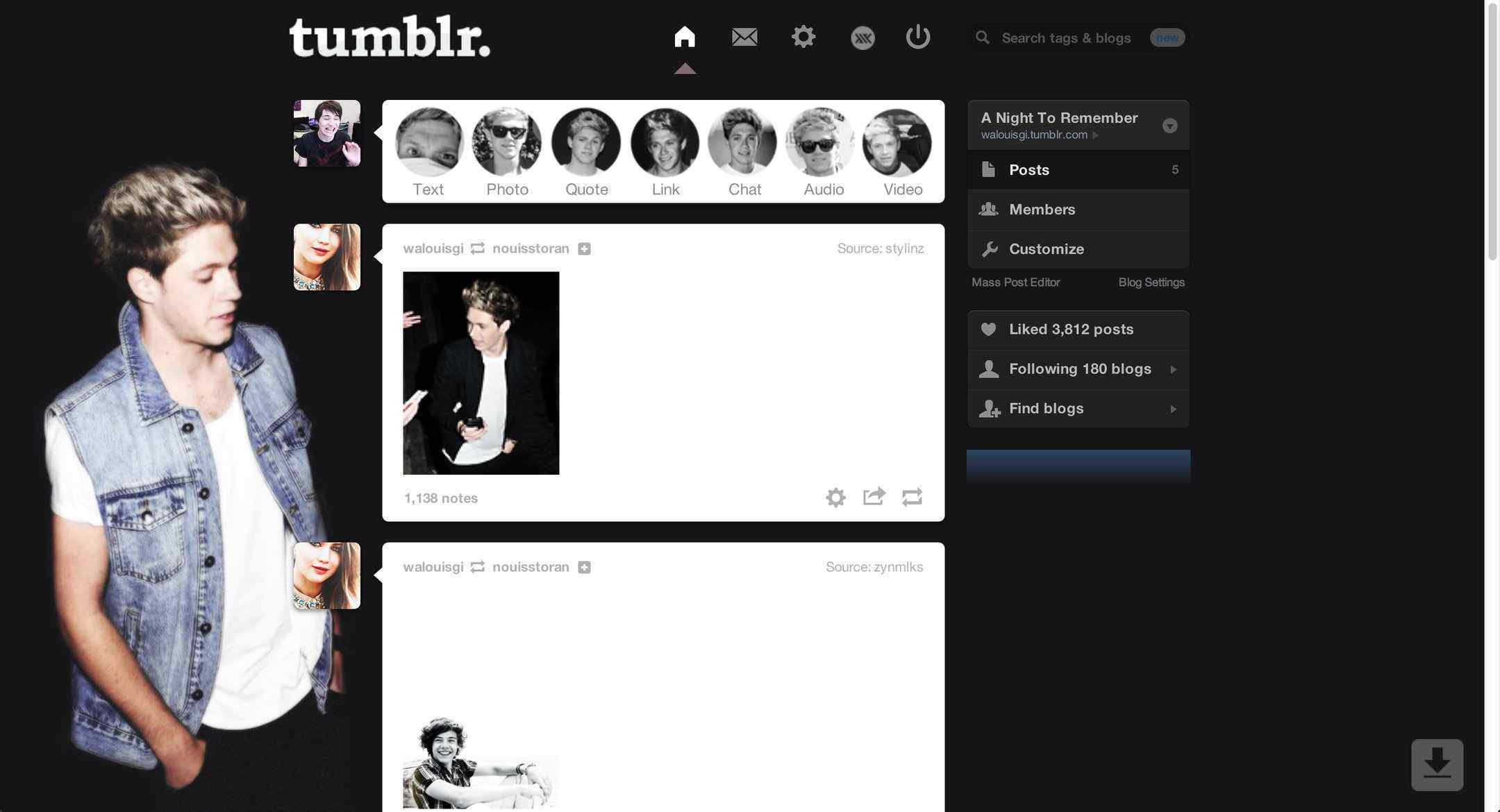 Niall Horan #4 Tumblr Dashboard | sweetenouis