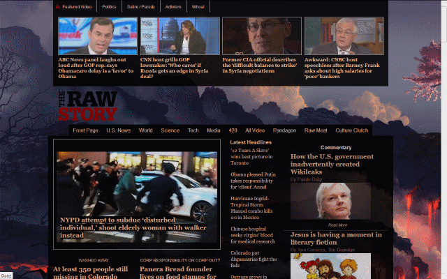 Rawstory Dark Theme