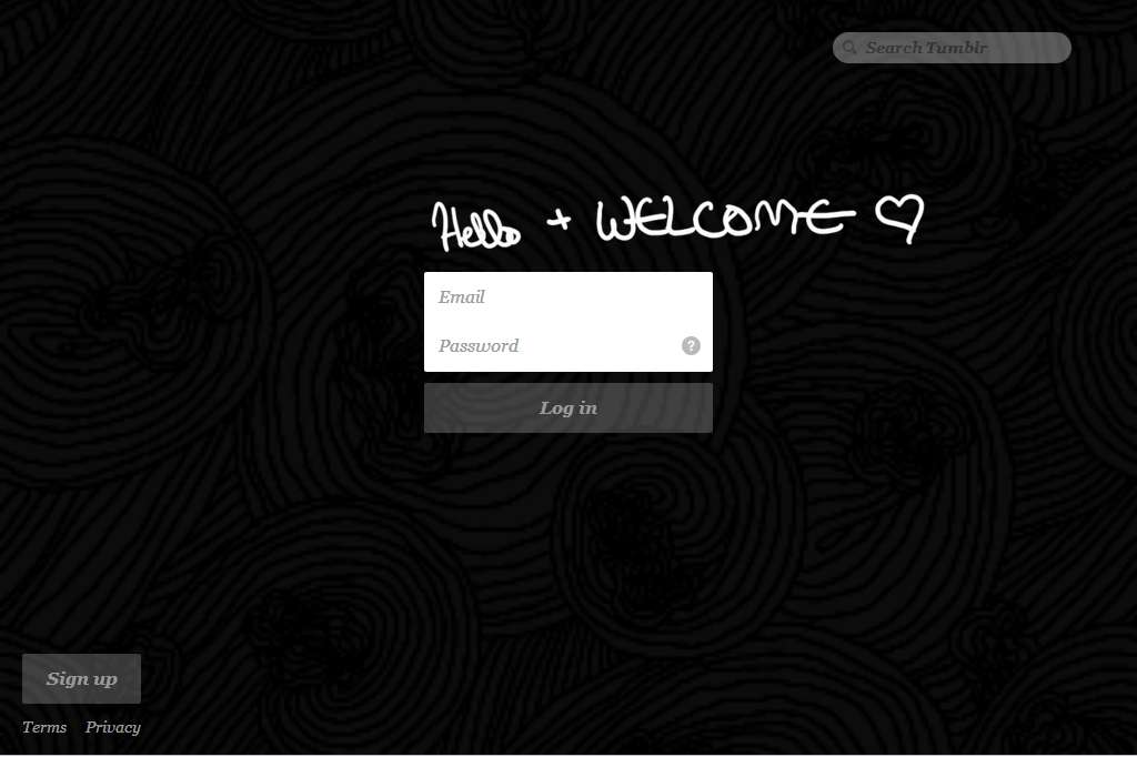 Dark Waves [Tumblr login]