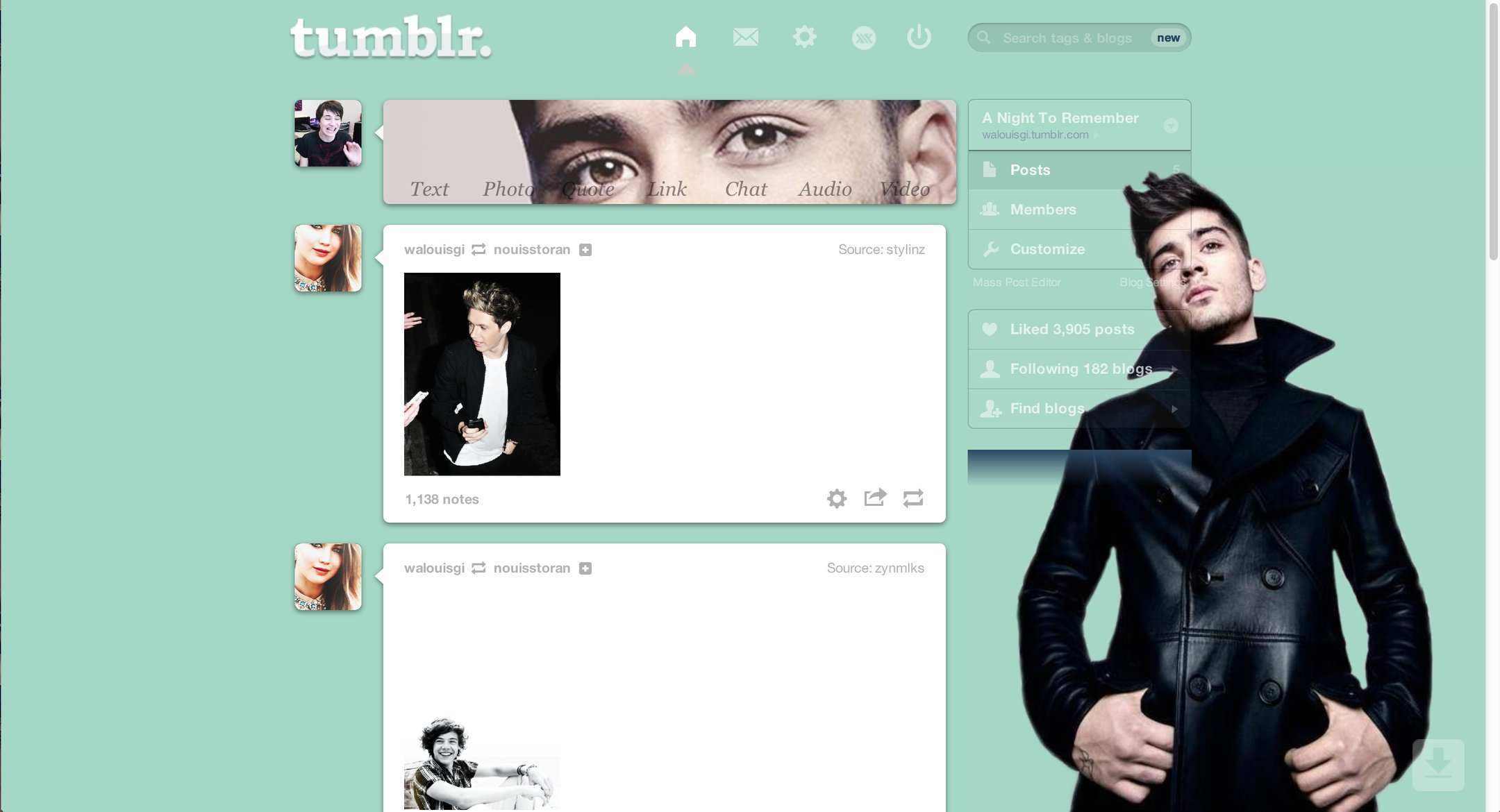 Zayn Malik #2 Tumblr Dashboard GQ | sweetenouis
