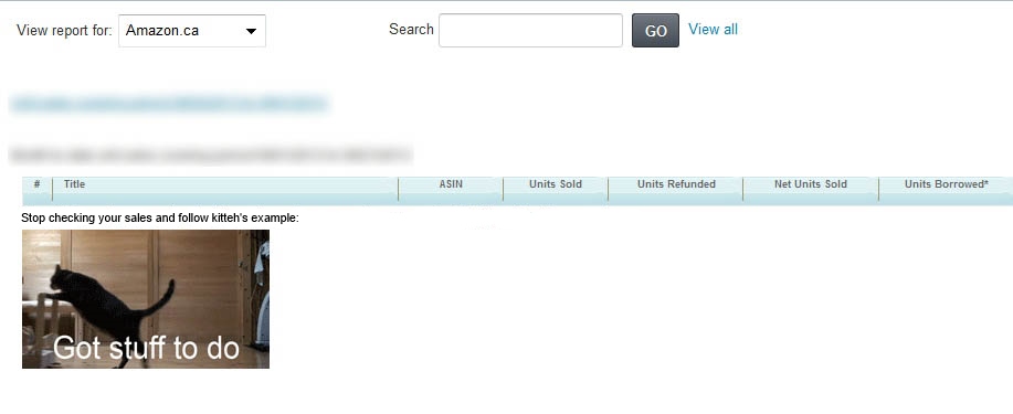 Amazon KDP Brown Bar of Shame