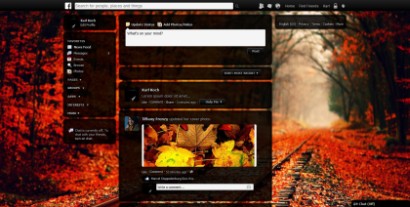 Facebook Background Generator (autumn)