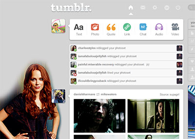 Tumblr dashboard: Sleepy Hollow Fox #1