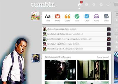 Tumblr dashboard: Sleepy Hollow Fox #2