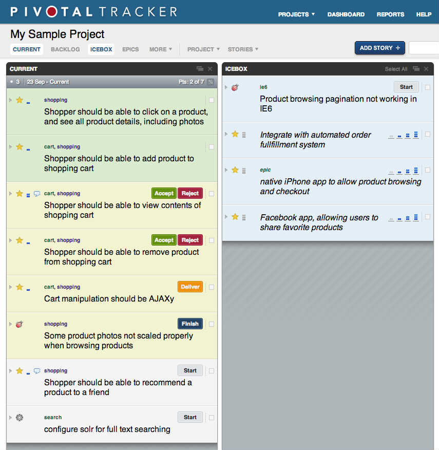 Pivotal Tracker - Breathable