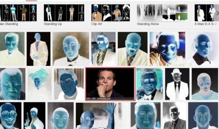 invert  color for images