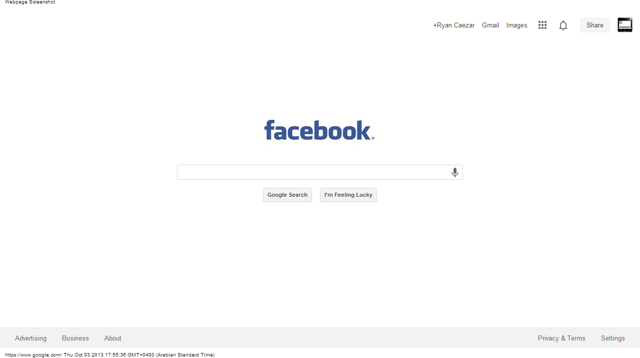 Google Facebook logo