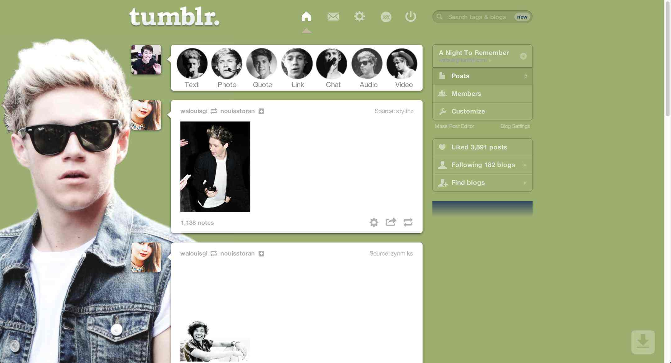 Niall Horan #7 Tumblr Dashboard | sweetenouis