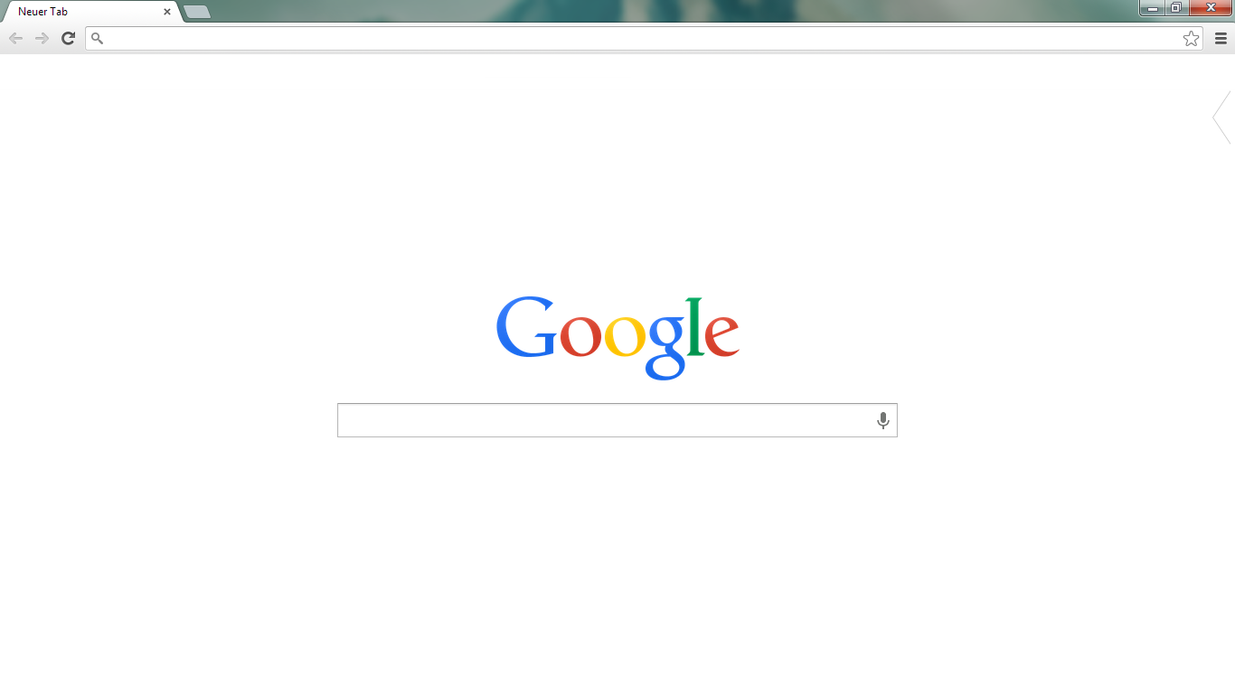 Chrome newtab page fix (chrome://newtab)
