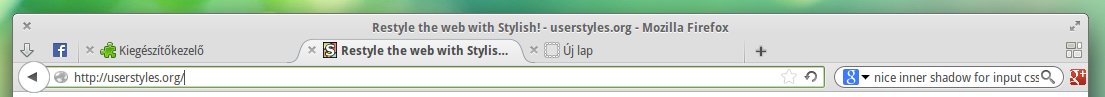 Clean and Slim for Australis mockup theme linux