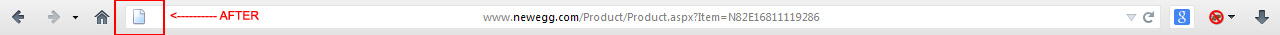 Remove Firefox Lego Icon