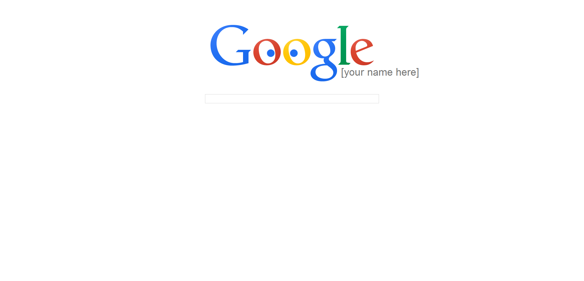 Google - Plain, modern and responsive design.