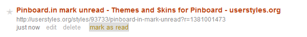 pinboard.in: show unread bookmarks more clearly