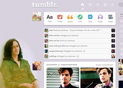 Tumblr dashboard: Loki #4