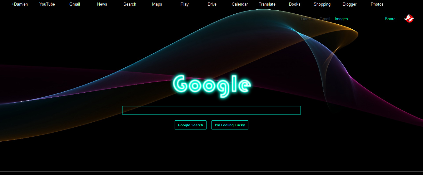 google search - Blue - NavBar
