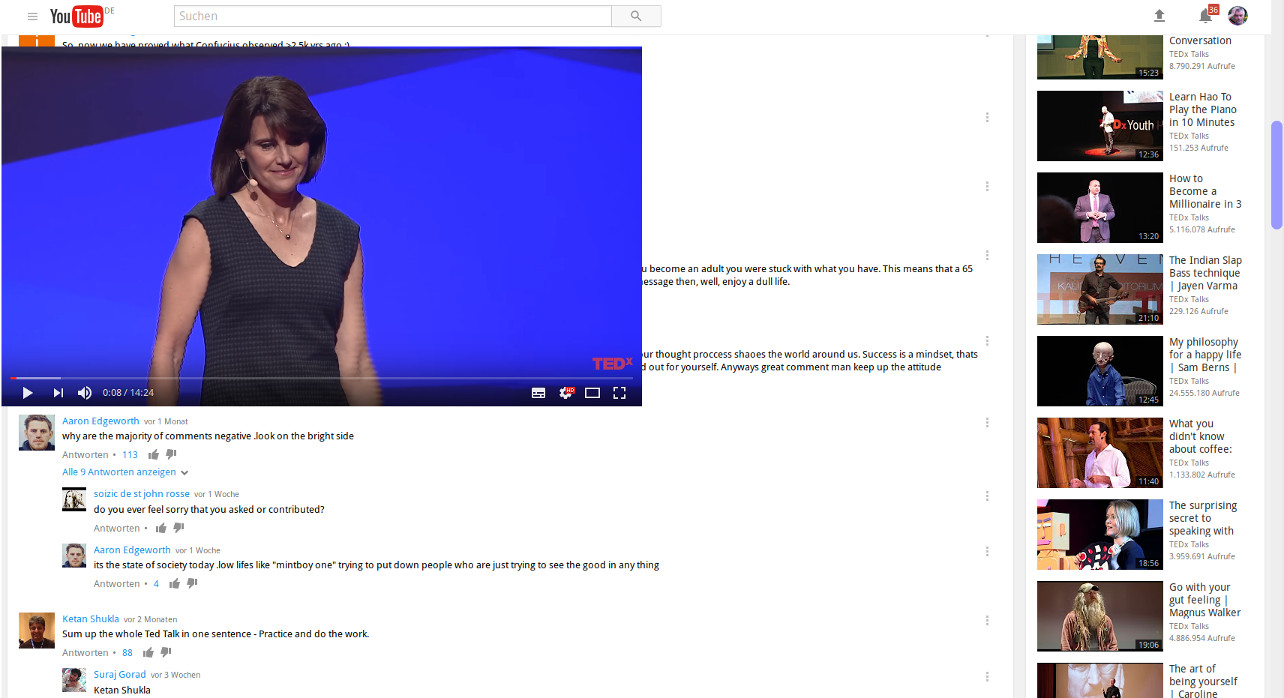 site youtube - fixed player