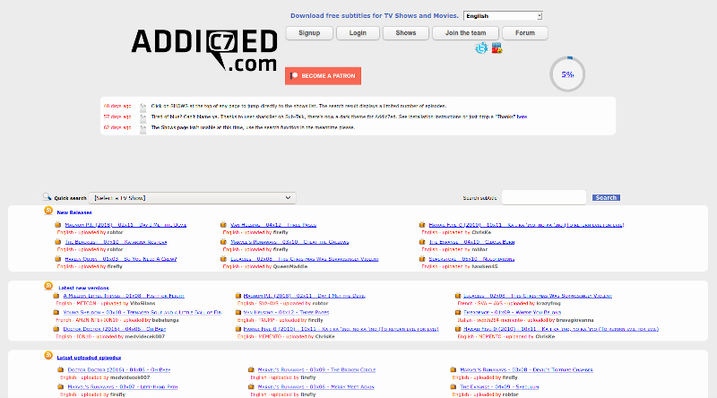 Addic7ed - Mod3rn