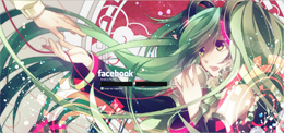 Hatsune Miku Facebook Login V.1