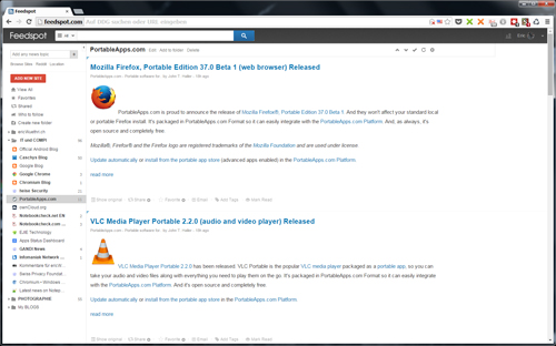 Feedspot AU - Clean + Simple + Easyread