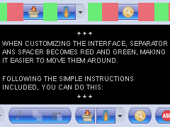 MBlue Nav-Style Buttons Vista
