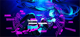 Hatsune Miku Facebook Login V.4