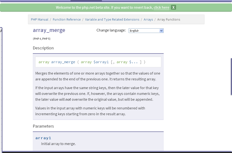 php.net (beta site - responsive css)