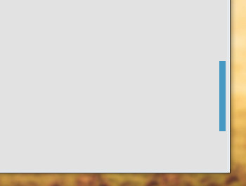 floating scrollbar
