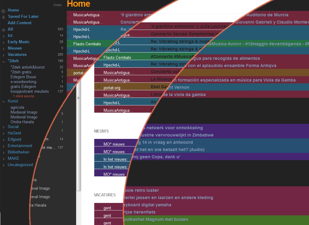 Feedly v.19 minimal dark (not maintained)