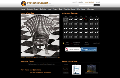 Photoshopcontest.com dark and orange by Pakimo