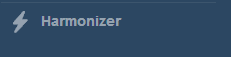 Harmonizer activity button