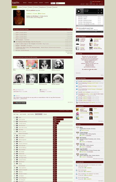 Last.fm Mod Darkred