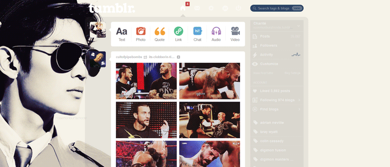 Minho (SHINee) Tumblr Dashboard - Everybody (V2)