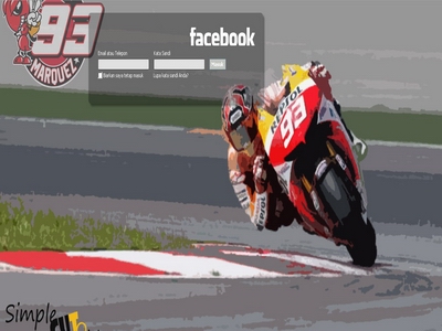 Facebook Login [Marc Marquez #MotoGP13]