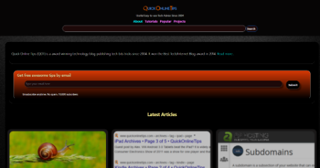 Quick Online Tips Dark by BamaBraves