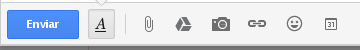 Gmail insert icons always visible