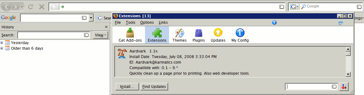 Firefox - add clear button to search boxes