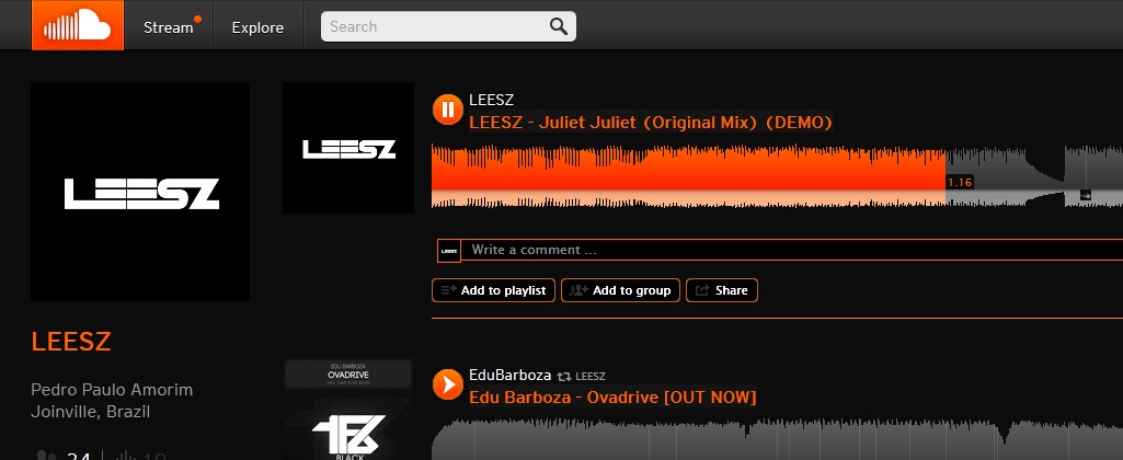 Black Soundcloud by pp.amorim V1.01 - BETA