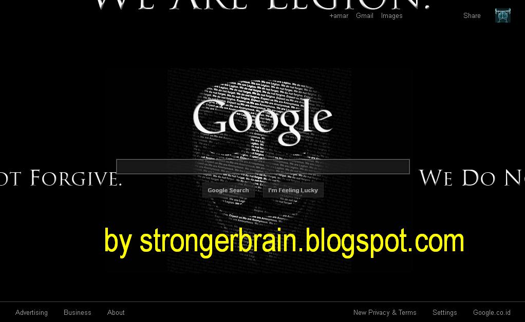 Anonymous Google by strongerbrain.blogspot.com