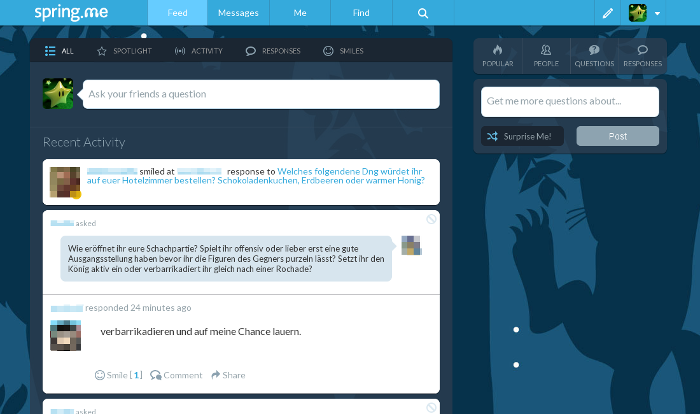new.spring.me: modified (alpha)