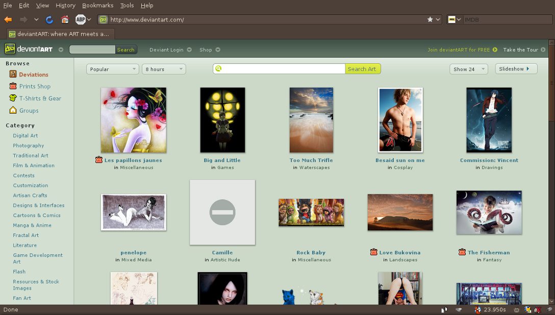DeviantArt v7 - Remove Ads