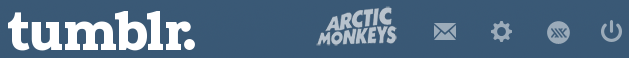 Arctic Monkeys Logo Home Button for tumblr