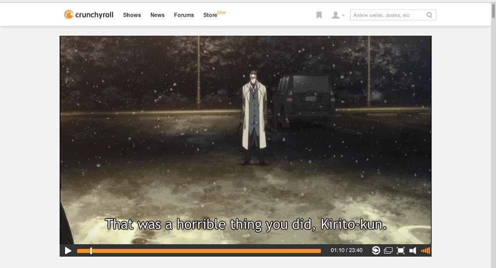 Crunchyroll - Keep Header