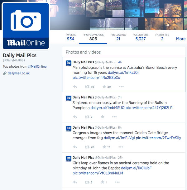 Twitter: Hide images on timeline