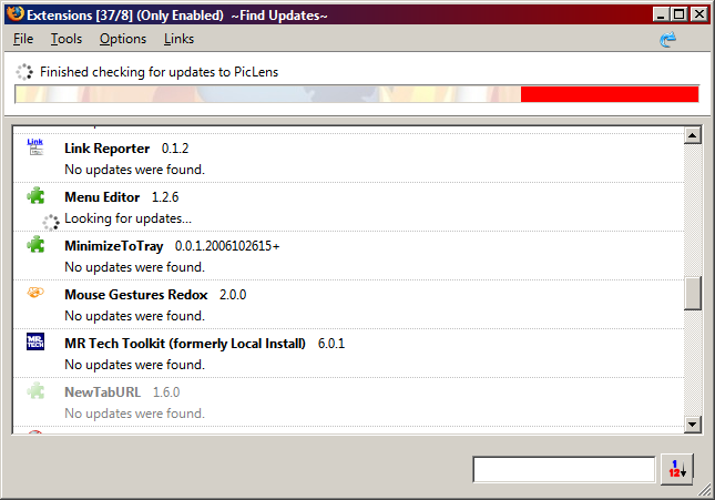 Extensions Updates - Custom Progress Meter